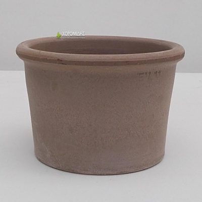 CLAY FLOWER POT CILINDRO GIGANTE GREIGE
