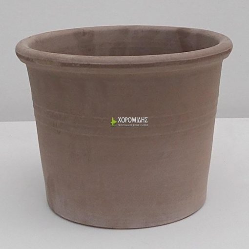 CLAY FLOWER POT CILINDRO GIGANTE GREIGE