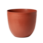 PLASTIC FLOWER POT OVER clay