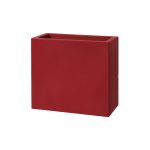 PLASTIC WINDOW BOX SCHIO TOWER- rosso cardinale
