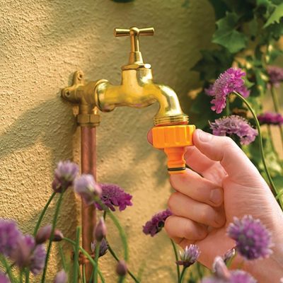 TAP CONNECTOR (BLISTER) FOR OUTDOOR TAPS 3/4''