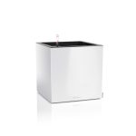 SELF- WATERING FLOWER POTS CANTO PREMIUM LOW AND CANTO PREMIUM HIGH- Low- White High Gloss